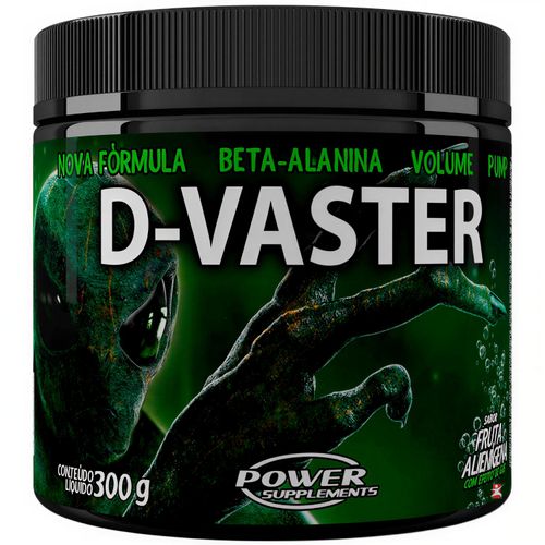 D-VASTER PRÉ-TREINO EM PÓ EXTRA PUML FRUTA ALIENIGENA 300G - POWER SUPPLEMENTS