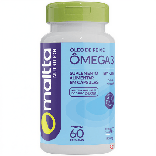 ÔMEGA 3 ULTRA PURIFICADO EPA-DHA 500MG 60 CÁPSULAS SOFTGEL - MALTTA NUTRITION