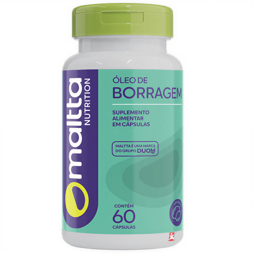 ÓLEO DE BORRAGEM SAÚDE DA MULHER 60 CÁPSULAS SOFTGEL - MALTTA NUTRITION