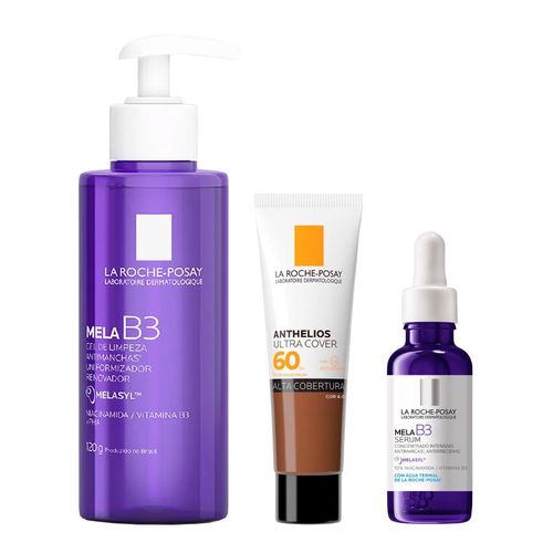 Kit-La-Roche-Posay-Gel-Mela-B3-Serum-Protetor-FPS-60-Ultra-Cover-Cor-6-0