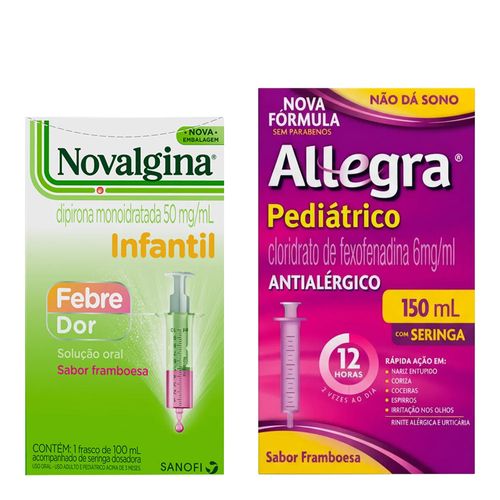 Kit-Pediatrico-Analgesico-Novalgina-100ml-Antialergico-Allegra--150ml
