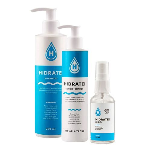 Kit-Hidratei-Serum-Capilar-SOS-30ml-Shampoo-250ml-Condicionador-200ml Kit-Hidratei-Serum-Capilar-SOS-30ml-Shampoo-250ml-Condicionador-200ml