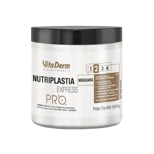 Máscara Vita Derm Nutriplastia Express 500 g Máscara Vita Derm Nutriplastia Express 500 g