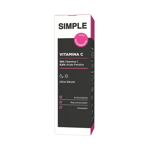 Ultra Sérum Facial Simple Organic Vitamina C 30ml Ultra Sérum Facial Simple Organic Vitamina C 30ml