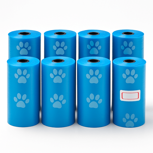 Refil Cata Caca Pet, 2 Rolos c/ 20 Saquinhos. Sacos Higiênicos para Cães, Resistentes, Não Vaza, Biodegradável Kit com 160 saquinhos pet