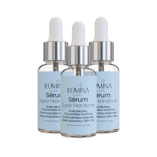 Kit 3 Sérum Hidratante Com Ceramidas Kit 3 Sérum Hidratante Com Ceramidas