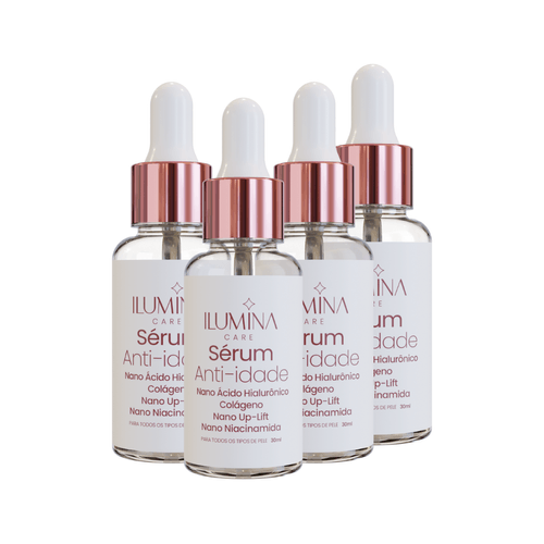 Kit 4 Sérum Anti-idade Lifting Facial