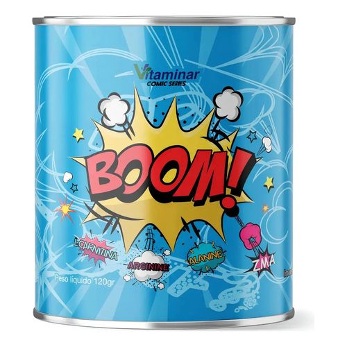 Pré Workout - Boom Vitaminar - 3000mg Beta Alanina - 12horas Limoneto