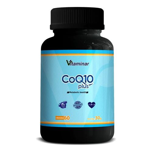Coenzima Coq10 Plus Vitaminar 400mg Nf-e Sem Sabor Coenzima Coq10 Plus Vitaminar 400mg Nf-e Sem Sabor