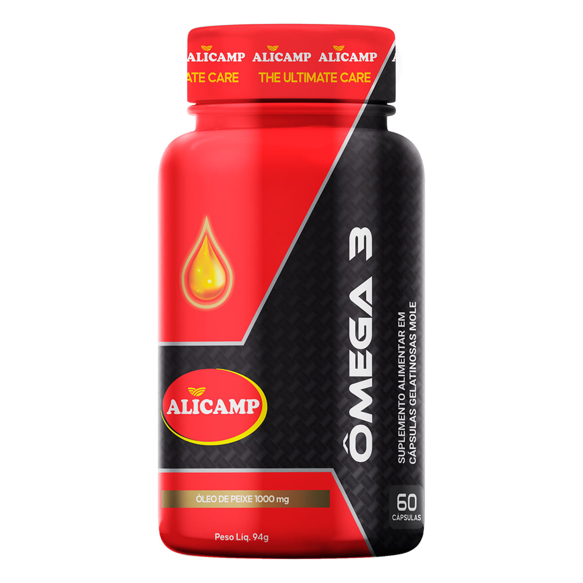 ÔMEGA 3 ALICAMP 60 CAPS