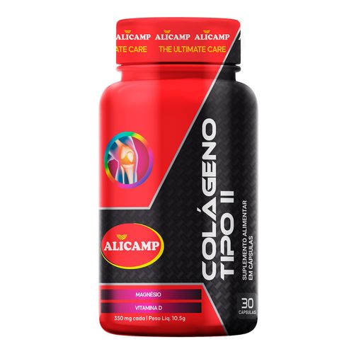 COLÁGENO TIPO II ALICAMP + MAG. + D3 30 caps COLÁGENO TIPO II ALICAMP + MAG. + D3 30 caps