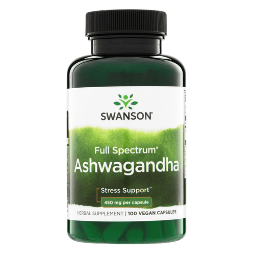 Ashwagandha 450mg 100 Cápsulas Swanson Ashwagandha 450mg 100 Cápsulas Swanson