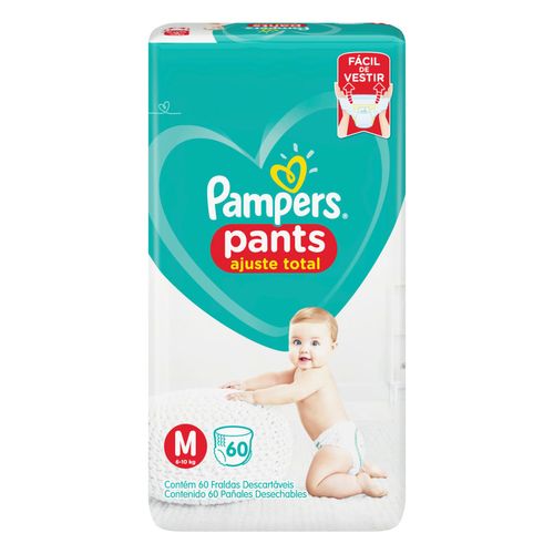 Kit 2 Fraldas Pampers M c/60 Unidades cada Kit 2 Fraldas Pampers M c/60 Unidades cada