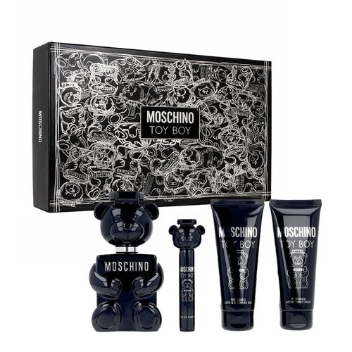 Kit Moschino Toy Boy Edp 100ml + 10ml + Pb 100ml + Gb 100ml NULO Kit Moschino Toy Boy Edp 100ml + 10ml + Pb 100ml + Gb 100ml NULO