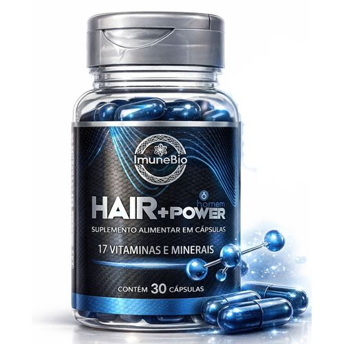 Suplemento Hair + Power Masculino A-Z Premium - 17 Vitaminas e Minerais