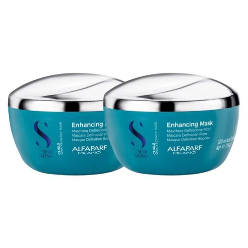 Kit Alfaparf Semi di Lino Curls 2 Máscaras 200 ml Kit Alfaparf Semi di Lino Curls 2 Máscaras 200 ml