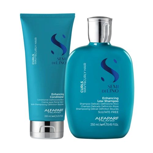 Kit Alfaparf Semi di Lino Curls Home Care (2 Produtos) Kit Alfaparf Semi di Lino Curls Home Care (2 Produtos)