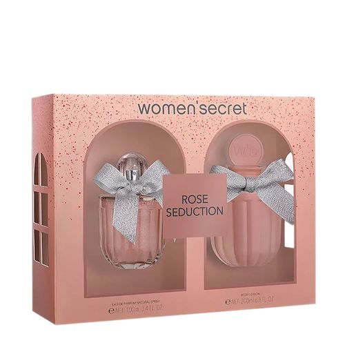 Kit Women Secret Rose Seduction Feminino - EDP 100ml + BL 200ml Kit Kit Women Secret Rose Seduction Feminino - EDP 100ml + BL 200ml Kit