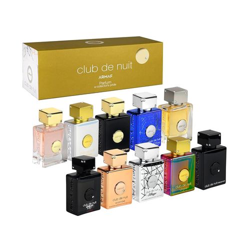 Kit Armaf Club de Nuit Mini Unissex - Parfum 10 x 5ml NULO Kit Armaf Club de Nuit Mini Unissex - Parfum 10 x 5ml NULO