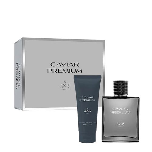 Kit Axis Caviar Premium Masculino - Edt 100ml + Sg 100ml NULO Kit Axis Caviar Premium Masculino - Edt 100ml + Sg 100ml NULO