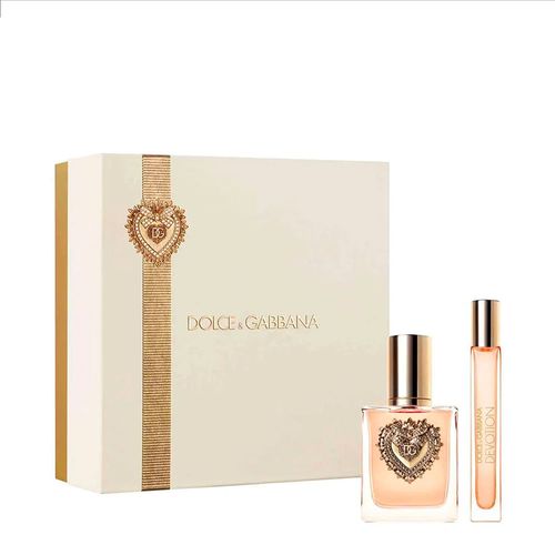 Kit Dolce & Gabbana Devotion Feminino - Edp 50ml + Travel Size 10ml NULO Kit Dolce & Gabbana Devotion Feminino - Edp 50ml + Travel Size 10ml NULO