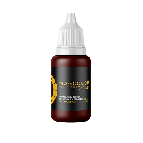 Pigmento Mag Color Gold 5ml - Castanho Escuro Intenso