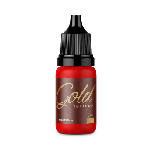 Pigmento MagColor Gold Line Lips para Lábios - Pitanga Pigmento MagColor Gold Line Lips para Lábios - Pitanga