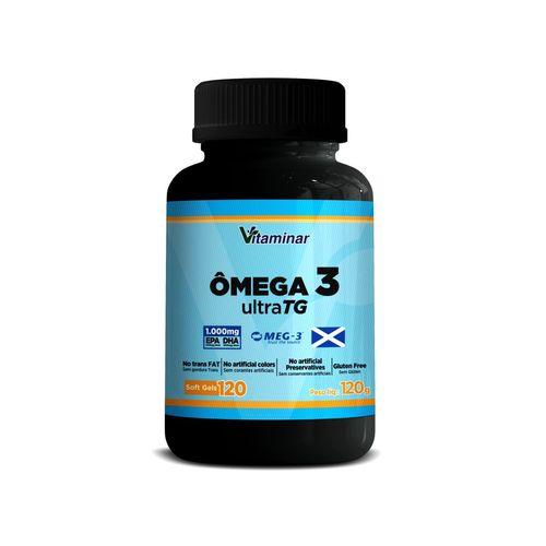 Omega Ultra TG 120caps  Vitaminar 1000mg MEG3