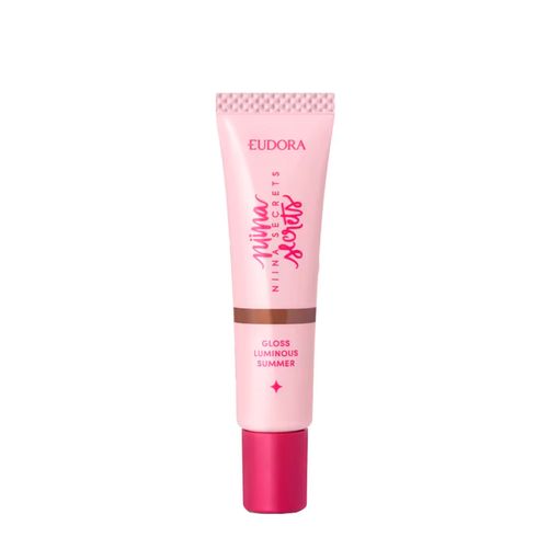 Gloss Eudora Niina Secrets Luminous Summer Marrom 12g Marrom