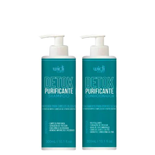 Kit Widi Care Detox Purificante Shampoo 300ml + Condicionador 300ml Kit