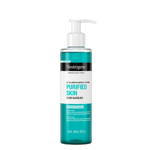 Gel de Limpeza Neutrogena Purified Skin Pele Oleosa 300ml 300ml
