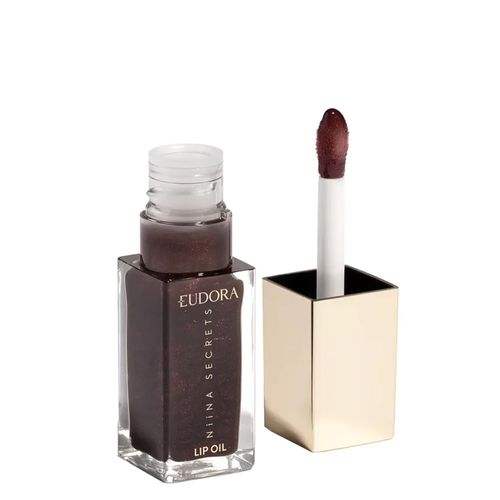 Lip Oil Shine Flowers Rosa Negra Niina Secrets By Eudora 7ml 7 ml Lip Oil Shine Flowers Rosa Negra Niina Secrets By Eudora 7ml 7 ml