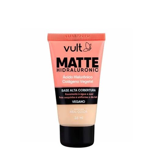 Base Líquida Vult Hidraluronic Matte V170 26ml 26 ml