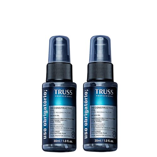 Kit Truss Uso Obrigatorio Óleo Capilar 30ml 2 Unidades INATIVO - Kit