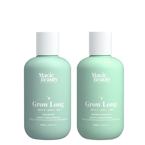 Kit Magic Beauty Grow Long - Shampoo 250ml + Condicionador 250ml Kit
