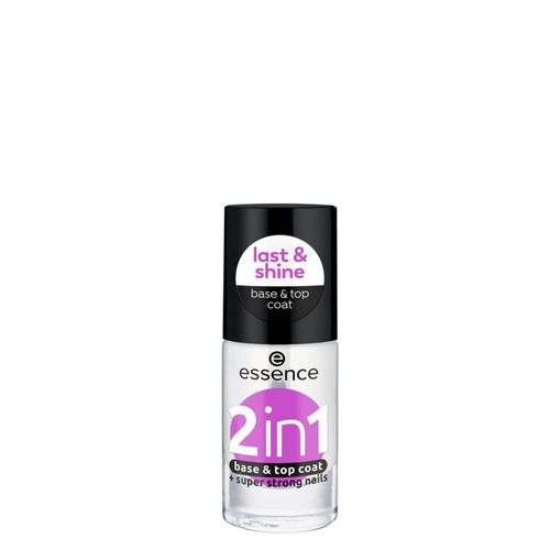 Base & Top Coat Essence 2em1 8ml Essence Base & Top Coat 2 em 1 8 Ml Base & Top Coat Essence 2em1 8ml Essence Base & Top Coat 2 em 1 8 Ml