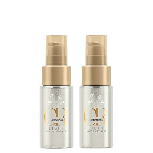 Kit Wella Professionals Oil Reflections Light Óleo Capilar 30ml - 2 Unidades Kit Kit Wella Professionals Oil Reflections Light Óleo Capilar 30ml - 2 Unidades Kit