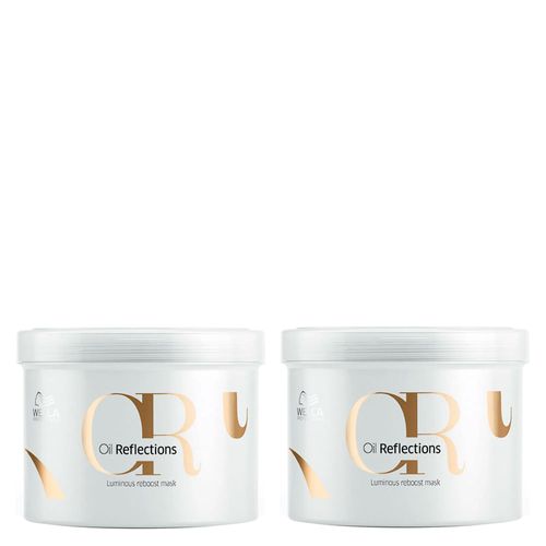 Kit Wella Professionals Oil Reflections Máscara de Brilho 500ml - 2 Unidades Kit
