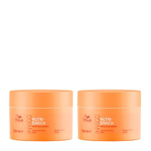 Kit Wella Professionals Invigo Nutri Enrich Máscara de Nutrição 150ml - 2 Unidades Kit Kit Wella Professionals Invigo Nutri Enrich Máscara de Nutrição 150ml - 2 Unidades Kit