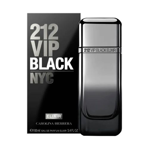 212 VIP Black Elixir Carolina Herrera Eau de Parfum - Perfume Masculino 100ml