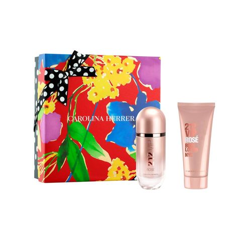 Kit 212 Vip Rosé Carolina Herrera Feminino EDP 80ml + Loção Corporal 100ml Kit 212 Vip Rosé Carolina Herrera Feminino EDP 80ml + Loção Corporal 100ml
