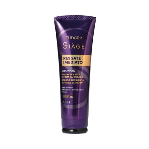 Eudora Siàge Resgate Imediato - Shampoo 250ml Eudora Siàge Resgate Imediato - Shampoo 250ml
