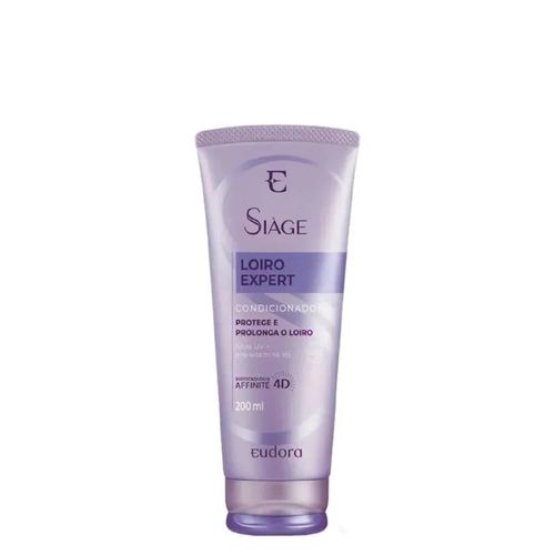Eudora Siàge Loiro Expert Condicionador Matizador 200ml Eudora Siàge Loiro Expert Condicionador Matizador 200ml