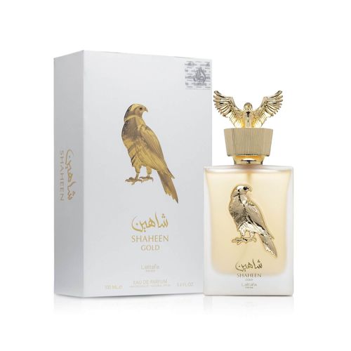 Lattafa Shaheen Gold Eau de Parfum - Perfume Unissex 100ml Lattafa Shaheen Gold Eau de Parfum - Perfume Unissex 100ml