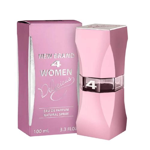 4 Women Delicious New Brand Eau de Parfum - Perfume Feminino 100ml 4 Women Delicious New Brand Eau de Parfum - Perfume Feminino 100ml