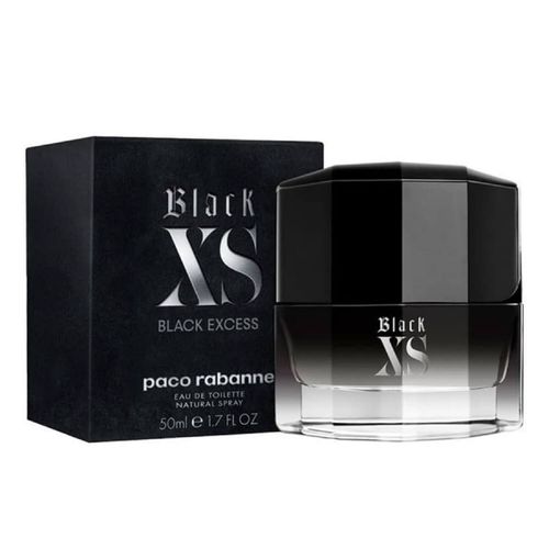 Black XS Paco Rabanne Eau de Toilette Perfume Masculino 50ml Black XS Paco Rabanne Eau de Toilette Perfume Masculino 50ml