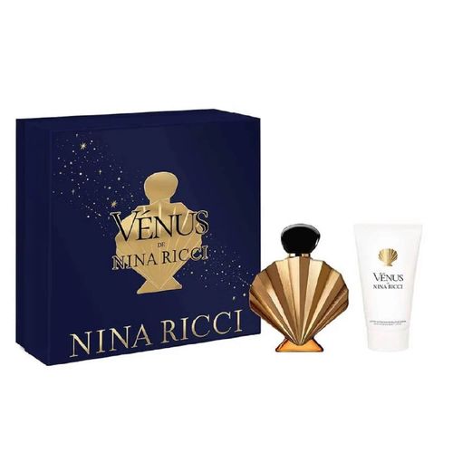 Coffret Nina Ricci Kit - Perfume Vénus 50ml EDP + Loção Corporal 75ml Coffret Nina Ricci Kit - Perfume Vénus 50ml EDP + Loção Corporal 75ml