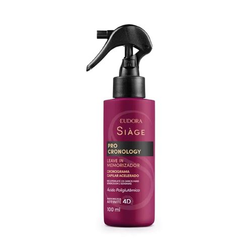 Leave in Memorizador Siàge Pro Cronology 100ml Leave in Memorizador Siàge Pro Cronology 100ml