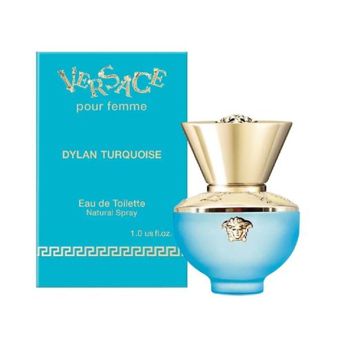 Dylan Turquoise Versace Eau de Toilette Perfume Feminino 50ml Dylan Turquoise Versace Eau de Toilette Perfume Feminino 50ml