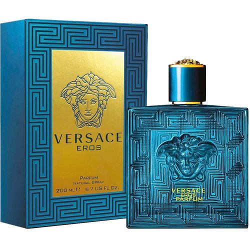 Versace Eros Parfum Perfume Versace Masculino 200ml 200ml Incolor
